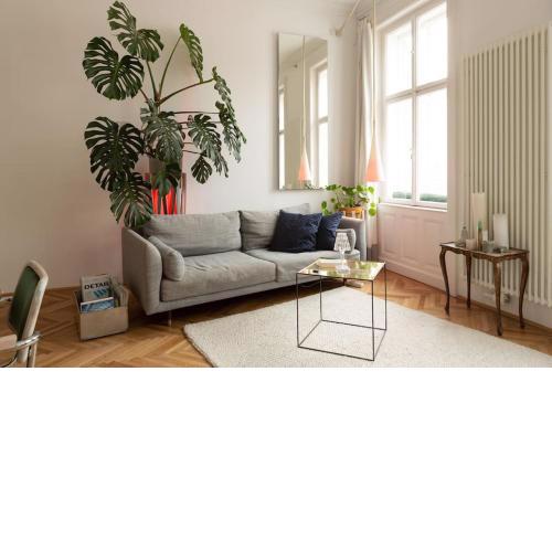 Altbau-Designerwohnung mit Kamin