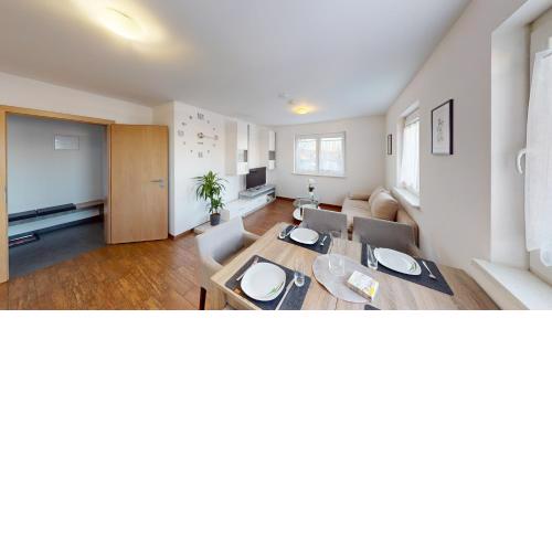CROWN LIVING Design Apartment - gratis Parkplatz - WLan - Küche - Self Check-in