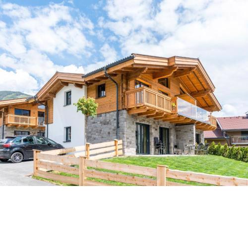 Luxury chalet in Piesendorf Salzburgerland with sauna and EV charging station