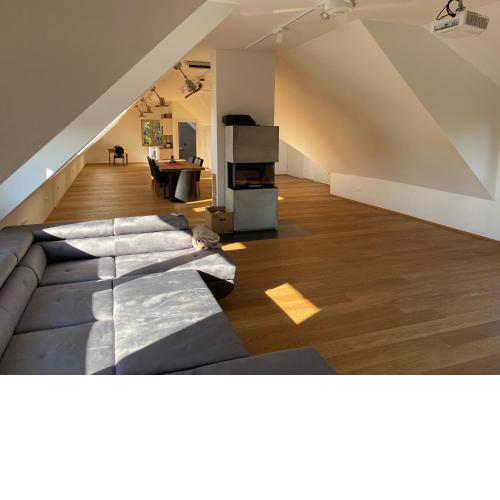 Salzburg-Loft im Stadtteil Leopoldskron-Moos 120qm mit Balkon & Untersbergblick