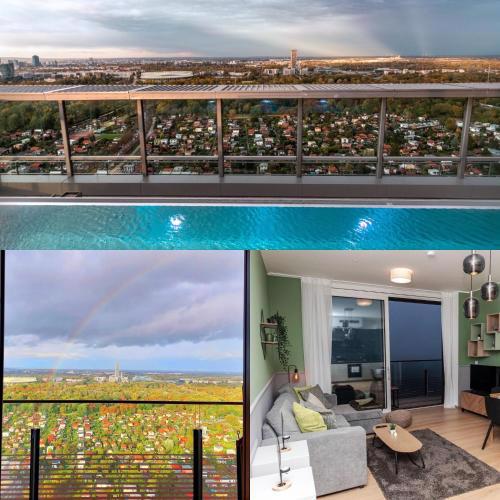 TrIIIple 7Heaven - Amazing View on top floor with rooftop pool
