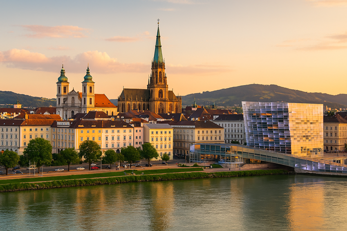 blog Linz: Moderní město s historickou duší